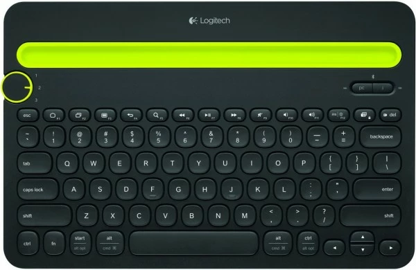 Logitech K480 (DE) Bluetooth Tastatur Schwarz 1 Logitech K480 (DE) Bluetooth Tastatur Schwarz