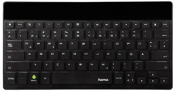 Hama BT-Tastatur Key 2GO X 2000 Schwarz 4 Hama BT-Tastatur Key 2GO X 2000 Schwarz – Bild 4