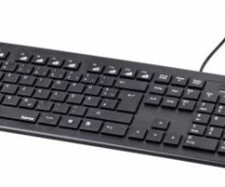 Hama Cortino Tastatur-Set Schwarz