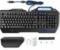 Nedis GKBD400BKUS (US) Gaming Tastatur Schwarz -PC Tastaturen Verkäufe 0dfb28b2 760a 42ac b9af a65e86f2a6ba 600x600