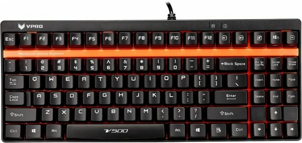 Rapoo V500 Tastatur (kabelgebunden) Schwarz 1 Rapoo V500 Tastatur (kabelgebunden) Schwarz
