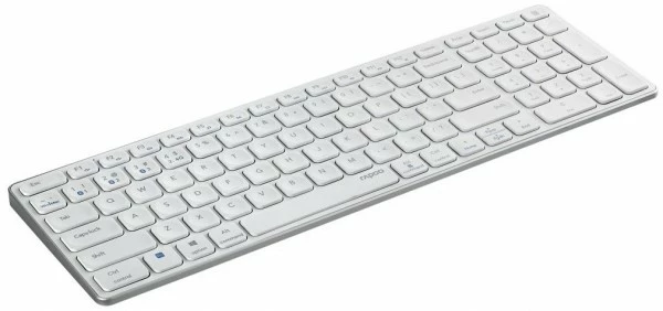 Rapoo E9700M (DE) Bluetooth Tastatur Weiß 3 Rapoo E9700M (DE) Bluetooth Tastatur Weiß – Bild 3