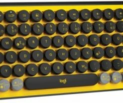 Logitech POP Keys (DE) Bluetooth Tastatur Blast/gelb