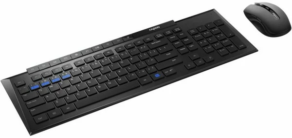 Rapoo 8200M Kabelloses Tastatur-Set Schwarz 3 Rapoo 8200M Kabelloses Tastatur-Set Schwarz – Bild 3
