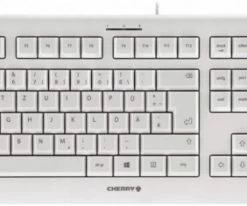 Cherry KC 1000 (DE) Tastatur (kabelgebunden) Hellgrau