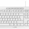 Cherry Stream Keyboard (DE) Tastatur Weiß-grau