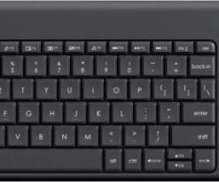 Logitech K400 Plus (DE) Kabellose Tastatur Dunkelgrau
