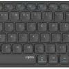Rapoo E9700M (DE) Bluetooth Tastatur Dunkelgrau