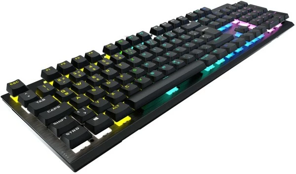 Corsair K60 RGB Pro (DE) Gaming Tastatur Schwarz Cherry Viola 3 Corsair K60 RGB Pro (DE) Gaming Tastatur Schwarz Cherry Viola – Bild 3