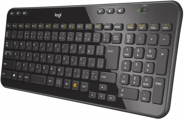 Logitech K360 (DE) Kabellose Tastatur Schwarz 3 Logitech K360 (DE) Kabellose Tastatur Schwarz – Bild 3