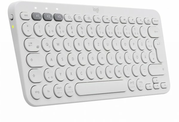 Logitech K380 (DE) Bluetooth Tastatur Off-white 2 Logitech K380 (DE) Bluetooth Tastatur Off-white – Bild 2