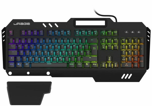 URage Exodus 800 Mechanical Gaming Tastatur Schwarz 3 URage Exodus 800 Mechanical Gaming Tastatur Schwarz – Bild 3