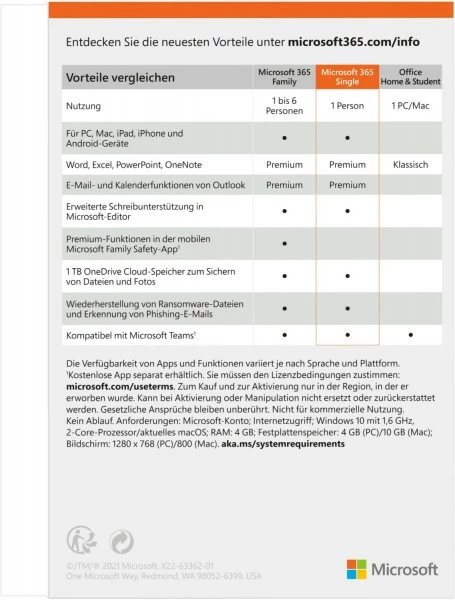 Microsoft Wireless Desktop 3050 (DE) Tastatur-Set Inkl. 365 Single FPP 4 Microsoft Wireless Desktop 3050 (DE) Tastatur-Set Inkl. 365 Single FPP – Bild 4