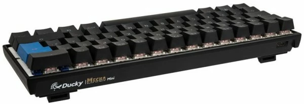 Ducky Mecha Mini MX-Silent-Red (DE) Gaming Tastatur Schwarz 2 Ducky Mecha Mini MX-Silent-Red (DE) Gaming Tastatur Schwarz – Bild 2