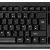 Tastatur Vivanco USB Keyboard Plus PS/2 Schwarz