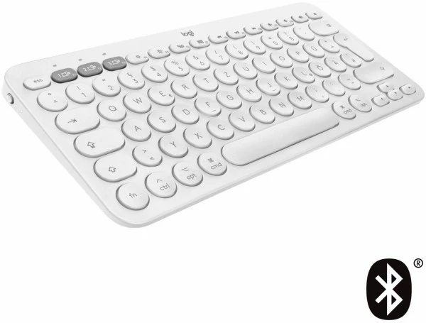 Logitech K380 (DE) Bluetooth Tastatur Off-white Für Mac 1 Logitech K380 (DE) Bluetooth Tastatur Off-white Für Mac