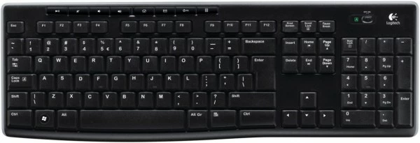 Logitech K270 (DE) Kabellose Tastatur Schwarz 1 Logitech K270 (DE) Kabellose Tastatur Schwarz