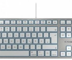 Cherry KC 6000 Slim For Mac Tastatur (kabelgebunden) Silber