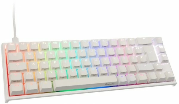 Ducky One 2 SF MX-Red Gaming Tastatur Weiß 3 Ducky One 2 SF MX-Red Gaming Tastatur Weiß – Bild 3