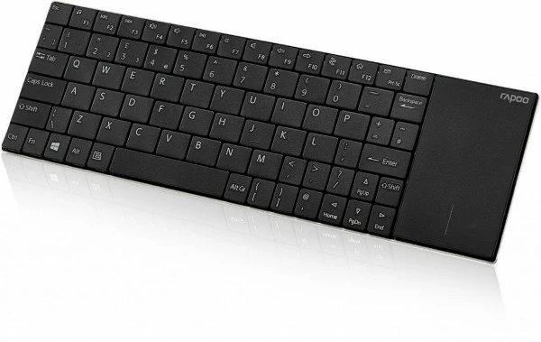 Rapoo E2710 Kabellose Tastatur Schwarz 2 Rapoo E2710 Kabellose Tastatur Schwarz – Bild 2