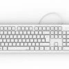 Hama KC-200 Tastatur (kabelgebunden) Weiss