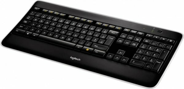 Logitech K800 (DE) Kabellose Tastatur Schwarz 2 Logitech K800 (DE) Kabellose Tastatur Schwarz – Bild 2
