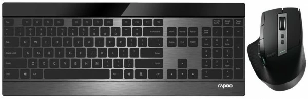 Rapoo 9900M Tastatur-Set Schwarz 1 Rapoo 9900M Tastatur-Set Schwarz