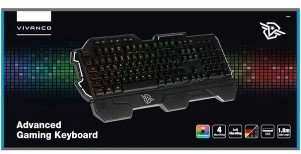 Vivanco IT-KB G1 Gaming Tastatur 2 Vivanco IT-KB G1 Gaming Tastatur – Bild 2