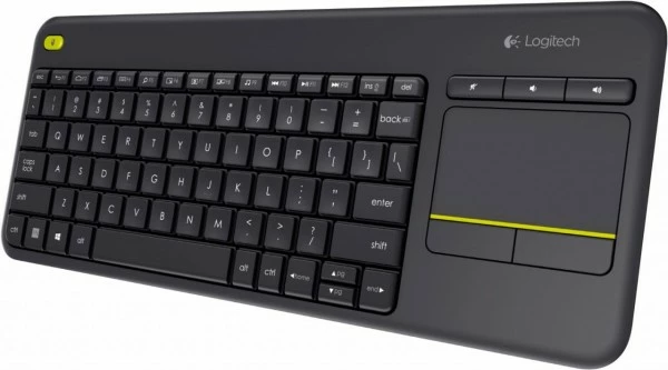Logitech K400 Plus (DE) Kabellose Tastatur Dunkelgrau 2 Logitech K400 Plus (DE) Kabellose Tastatur Dunkelgrau – Bild 2