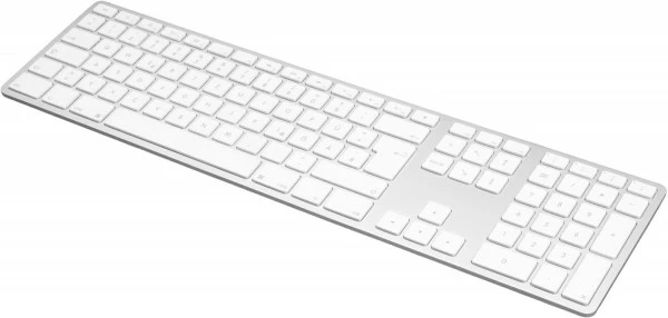 JENIMAGE Wireless Aluminium Keyboard (DE) Bluetooth Tastatur Silber 2 JENIMAGE Wireless Aluminium Keyboard (DE) Bluetooth Tastatur Silber – Bild 2