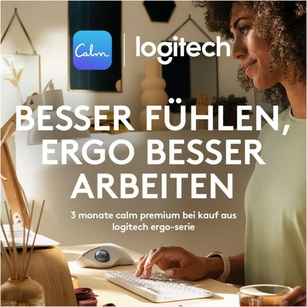 Logitech ERGO K860 Bluetooth Tastatur Graphit 2 Logitech ERGO K860 Bluetooth Tastatur Graphit – Bild 2