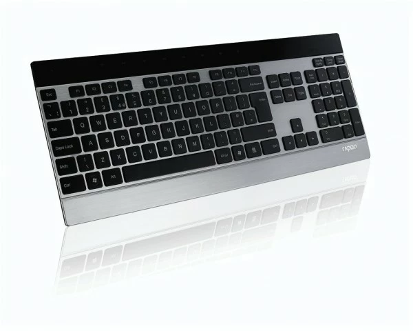 Rapoo E9270P Kabellose Tastatur Silber 5 Rapoo E9270P Kabellose Tastatur Silber – Bild 5