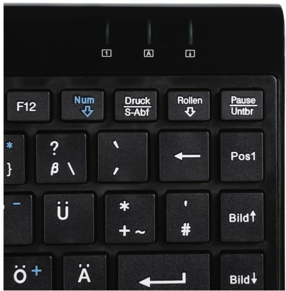 Hama SL720 (DE) Tastatur Schwarz 6 Hama SL720 (DE) Tastatur Schwarz – Bild 6