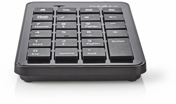 Nedis Kabelgebundene Numerische Tastatur Schwarz 2 Nedis Kabelgebundene Numerische Tastatur Schwarz – Bild 2