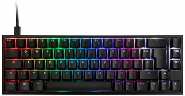 Ducky One 2 SF MX-Blue Gaming Tastatur Schwarz/weiss 1 Ducky One 2 SF MX-Blue Gaming Tastatur Schwarz/weiss