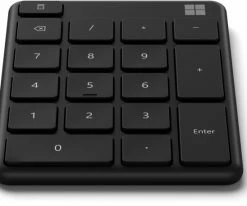 Tastatur Microsoft Wireless Number Pad Schwarz