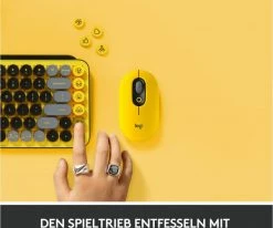 Logitech POP Keys (DE) Bluetooth Tastatur Blast/gelb 8 Logitech POP Keys (DE) Bluetooth Tastatur Blast/gelb -PC Tastaturen Verkäufe 8ccc5cb9 0442 4677 8384 cc16cd87915d 600x600