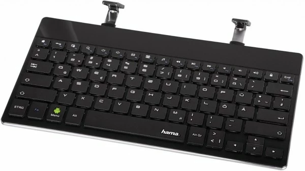 Hama BT-Tastatur Key 2GO X 2000 Schwarz 1 Hama BT-Tastatur Key 2GO X 2000 Schwarz