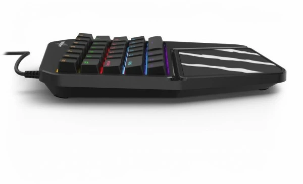 URage Exodus 410 One-Handed Gaming Tastatur Schwarz 3 URage Exodus 410 One-Handed Gaming Tastatur Schwarz – Bild 3