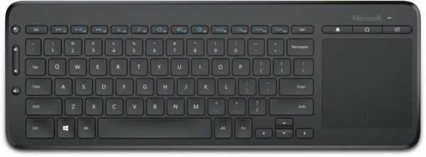 Tastatur Microsoft All-in-One Media Keyboard (DE) Schwarz 1 Tastatur Microsoft All-in-One Media Keyboard (DE) Schwarz