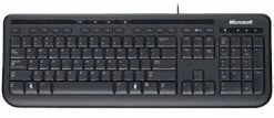Tastatur Microsoft Wired Keyboard 600 (DE) Schwarz