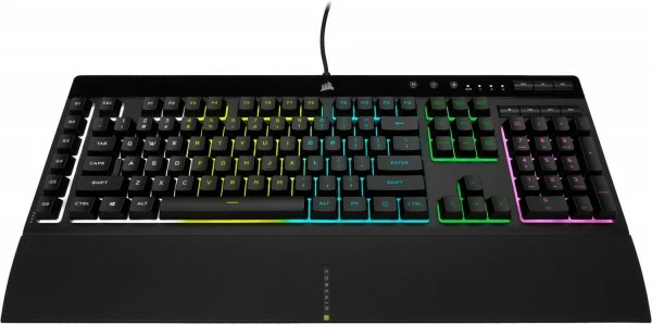 Corsair K55 RGB Pro (DE) Gaming Tastatur Schwarz 2 Corsair K55 RGB Pro (DE) Gaming Tastatur Schwarz – Bild 2