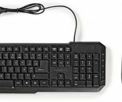 Nedis KBMC100BKFR (FR) Tastatur-Set