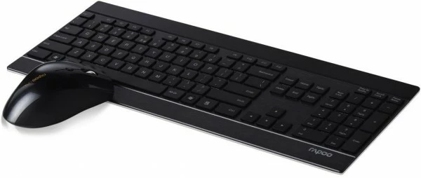 Rapoo 8900P Kabelloses Tastatur-Set Schwarz 3 Rapoo 8900P Kabelloses Tastatur-Set Schwarz – Bild 3