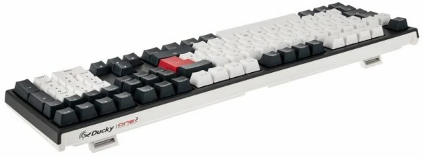 Ducky One 2 Tuxedo MX-Black (DE) Gaming Tastatur Schwarz/weiß 2 Ducky One 2 Tuxedo MX-Black (DE) Gaming Tastatur Schwarz/weiß – Bild 2