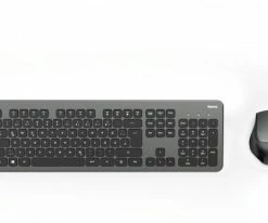 Hama KMW-700 Kabelloses Tastatur-Set Anthrazit/schwarz