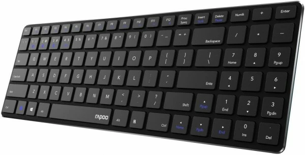 Rapoo E9100M Kabellose Tastatur Schwarz 4 Rapoo E9100M Kabellose Tastatur Schwarz – Bild 4