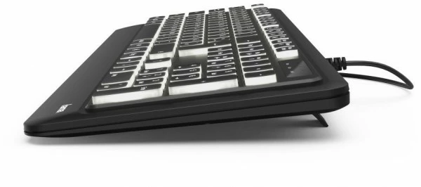 Hama KC-550 Tastatur (kabelgebunden) Schwarz 2 Hama KC-550 Tastatur (kabelgebunden) Schwarz – Bild 2