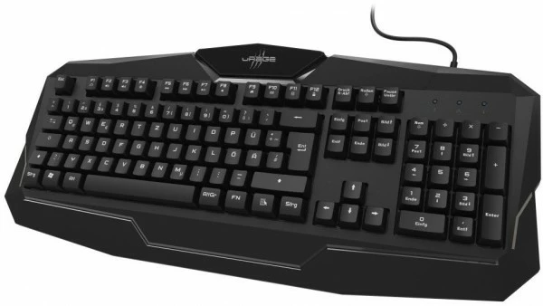 Tastatur URage Exodus 100 USB-Gaming Keyboard (DE) Schwarz 2 Tastatur URage Exodus 100 USB-Gaming Keyboard (DE) Schwarz – Bild 2