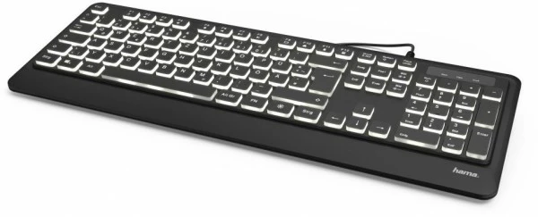 Hama KC-550 Tastatur (kabelgebunden) Schwarz 4 Hama KC-550 Tastatur (kabelgebunden) Schwarz – Bild 4